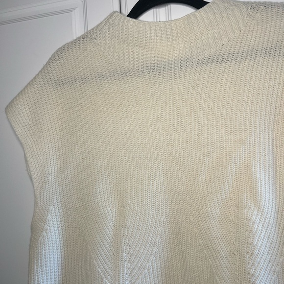 Anthropologie Maeve 100% Wool Mock Neck Muscle Sweater - Picture 12 of 12